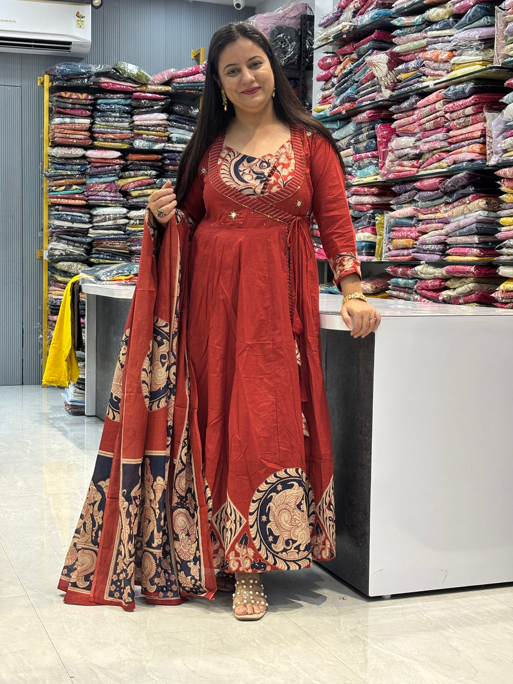 Cotton Anarkali