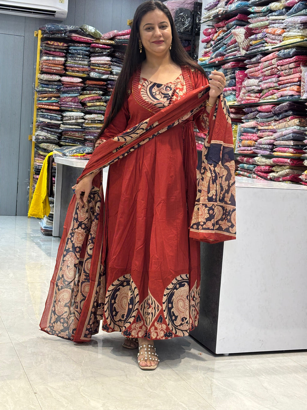 Cotton Anarkali