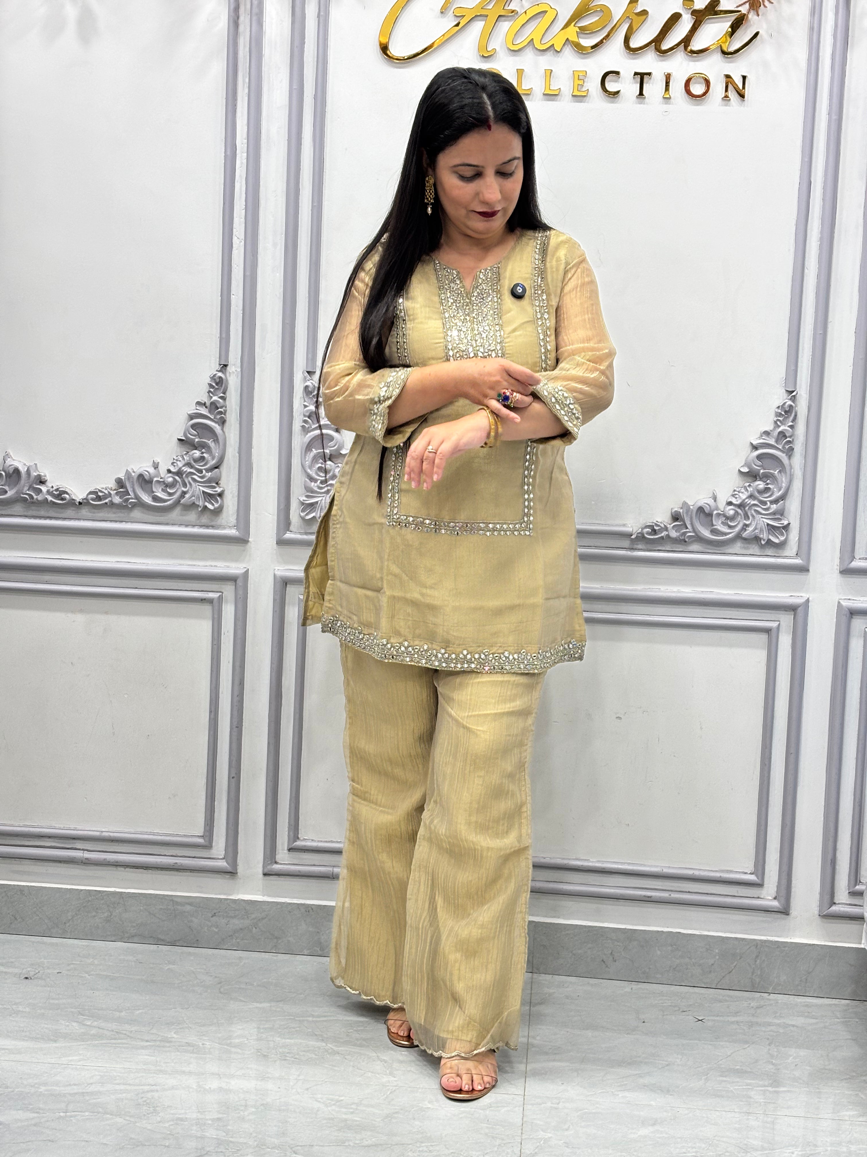 Crush Tissue Premium Coord Set