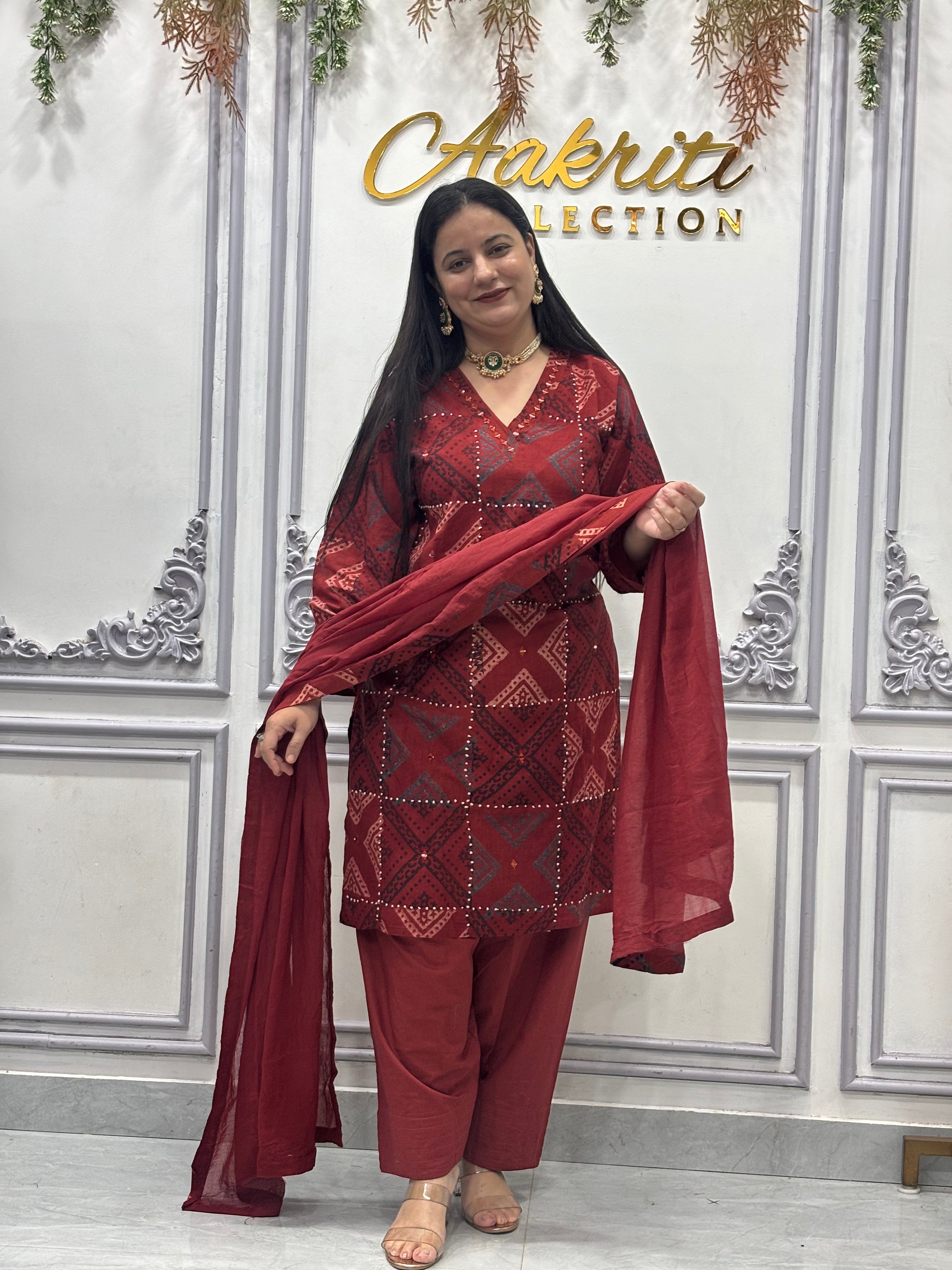 Cotton Farsi suit