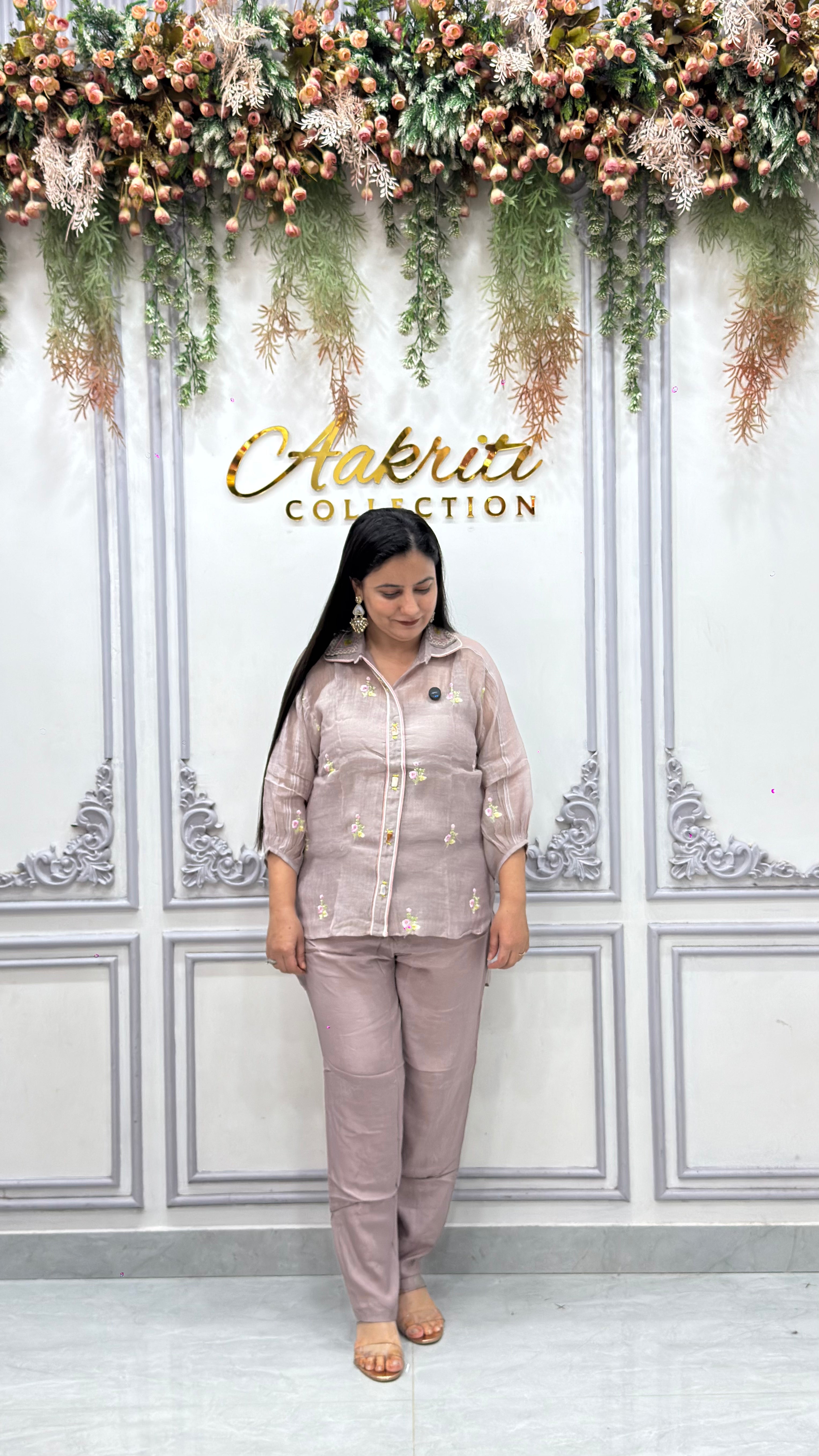 Mul Chanderi Cord Set