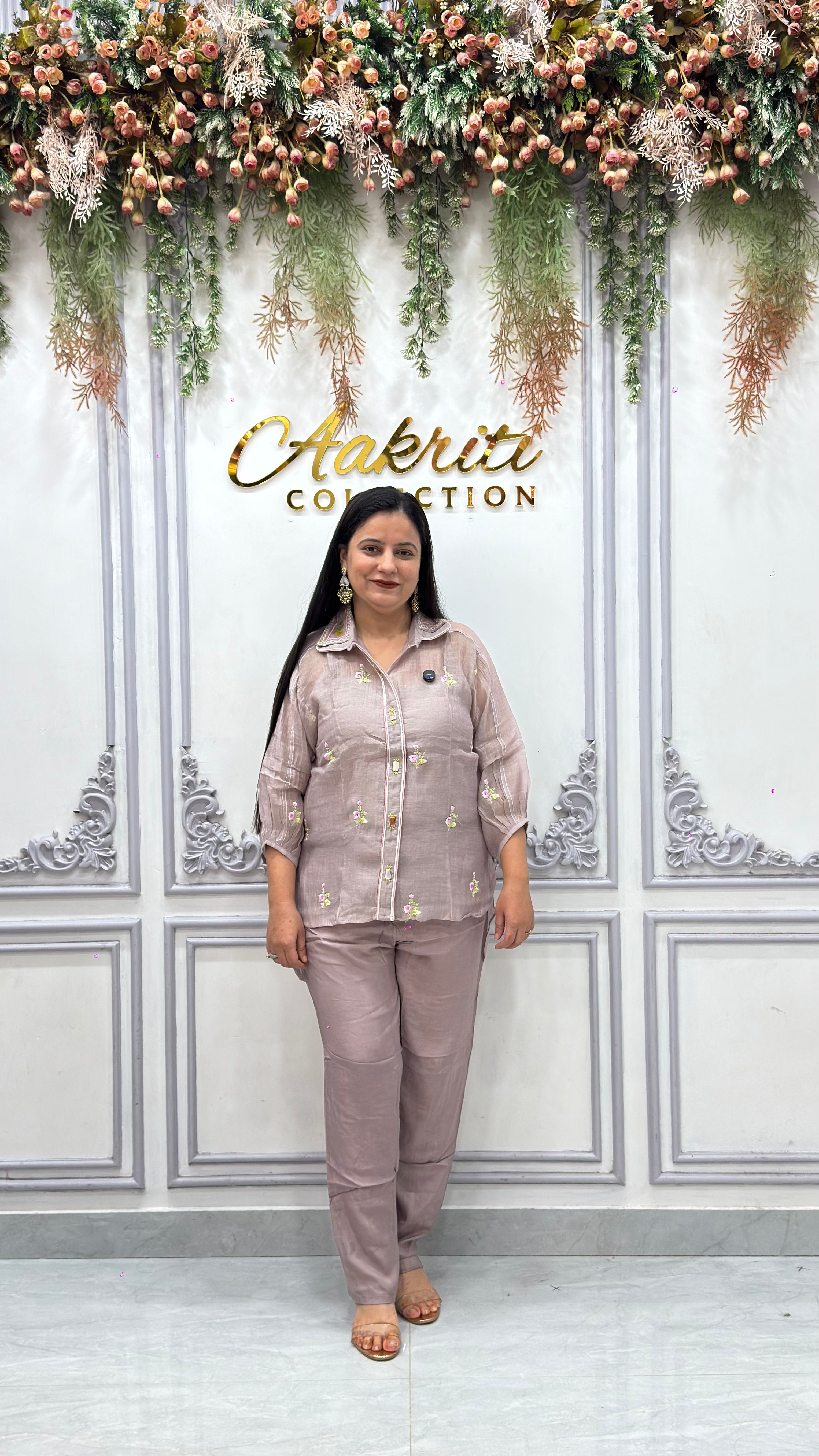 Mul Chanderi Cord Set