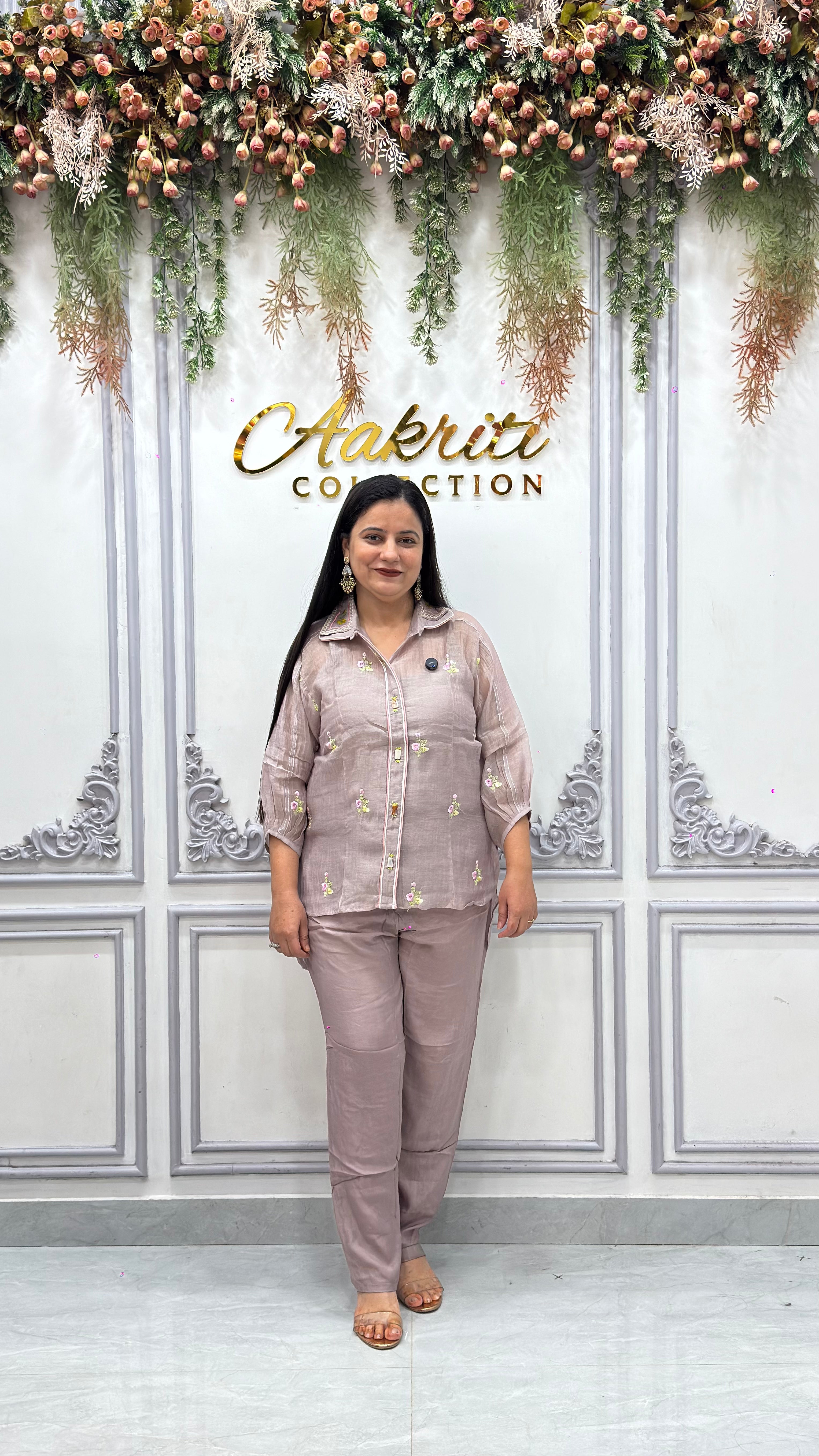 Mul Chanderi Cord Set