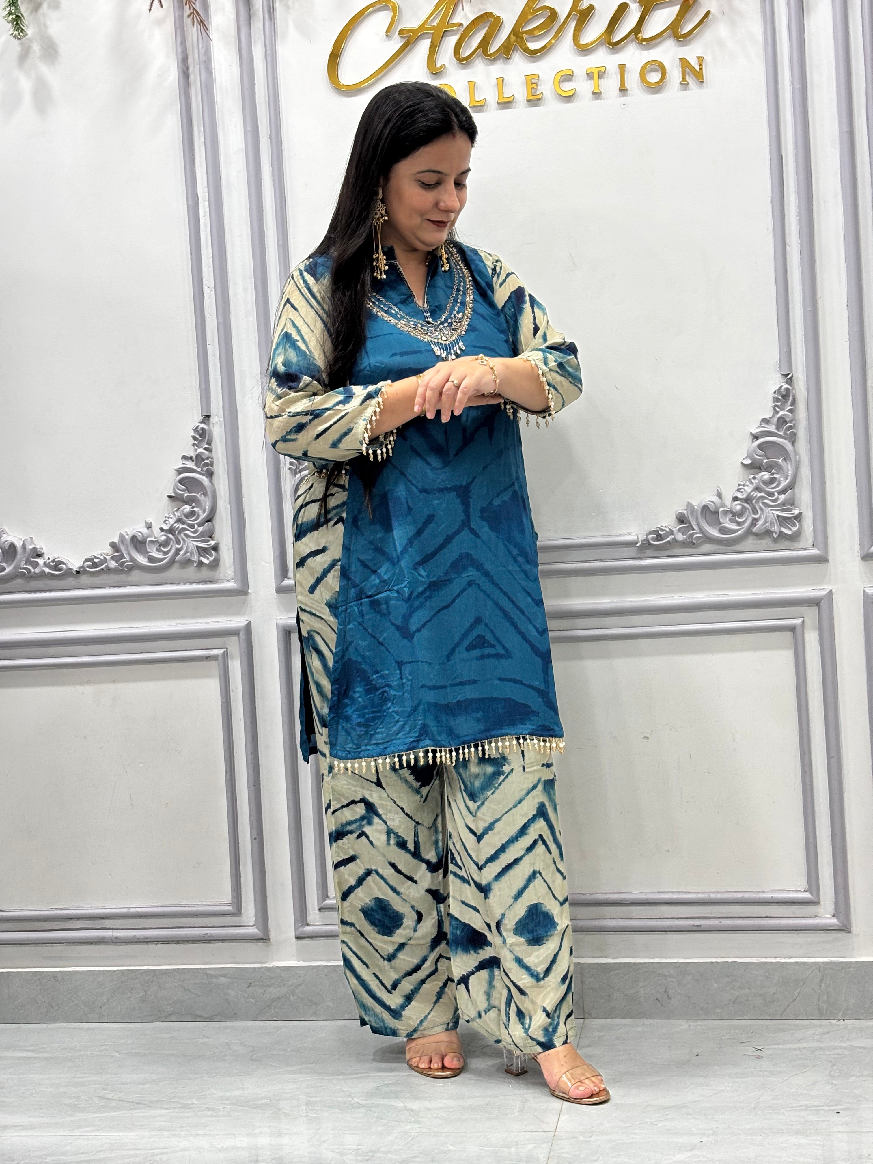 Crepe coord set