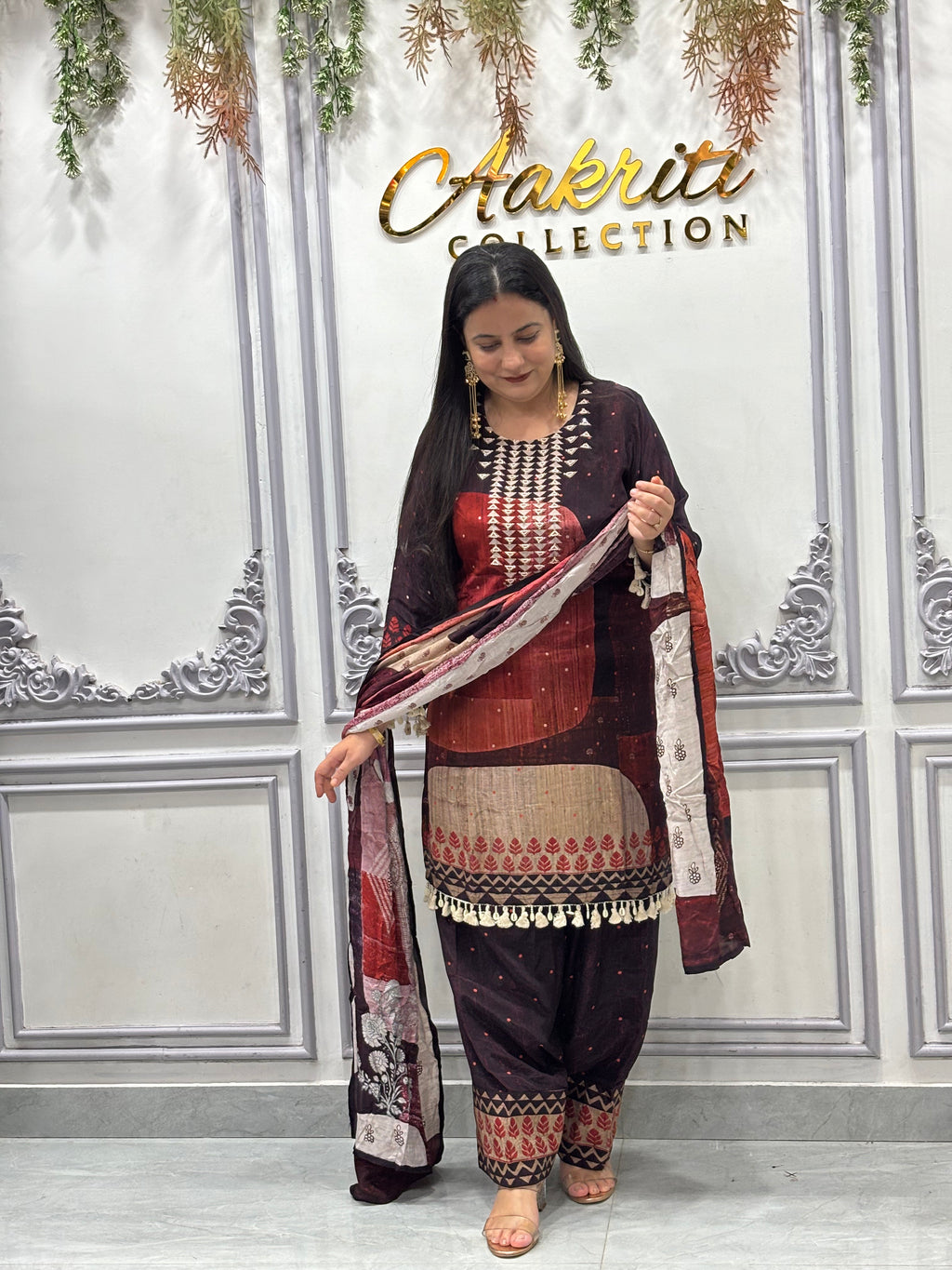Premium Crepe Farshi Salwar Set