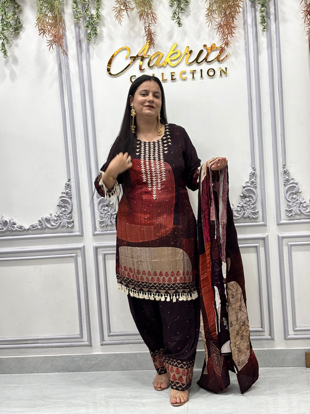 Premium Crepe Farshi Salwar Set