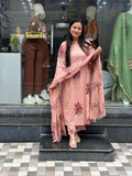 Premium Cotton Suit With Inner 3 Pcs