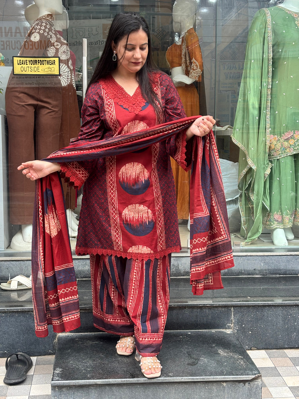 Pure Cotton Farshi Salwar Suit