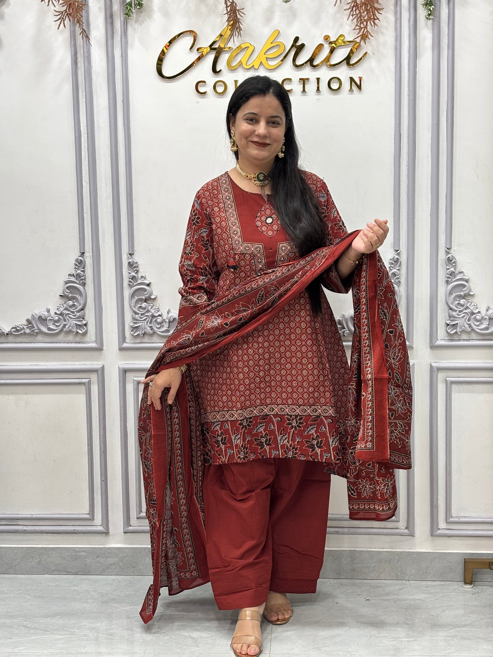 Premium Cotton Farshi Salwar Set