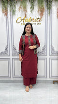 Cotton 2 Pc With Jacket