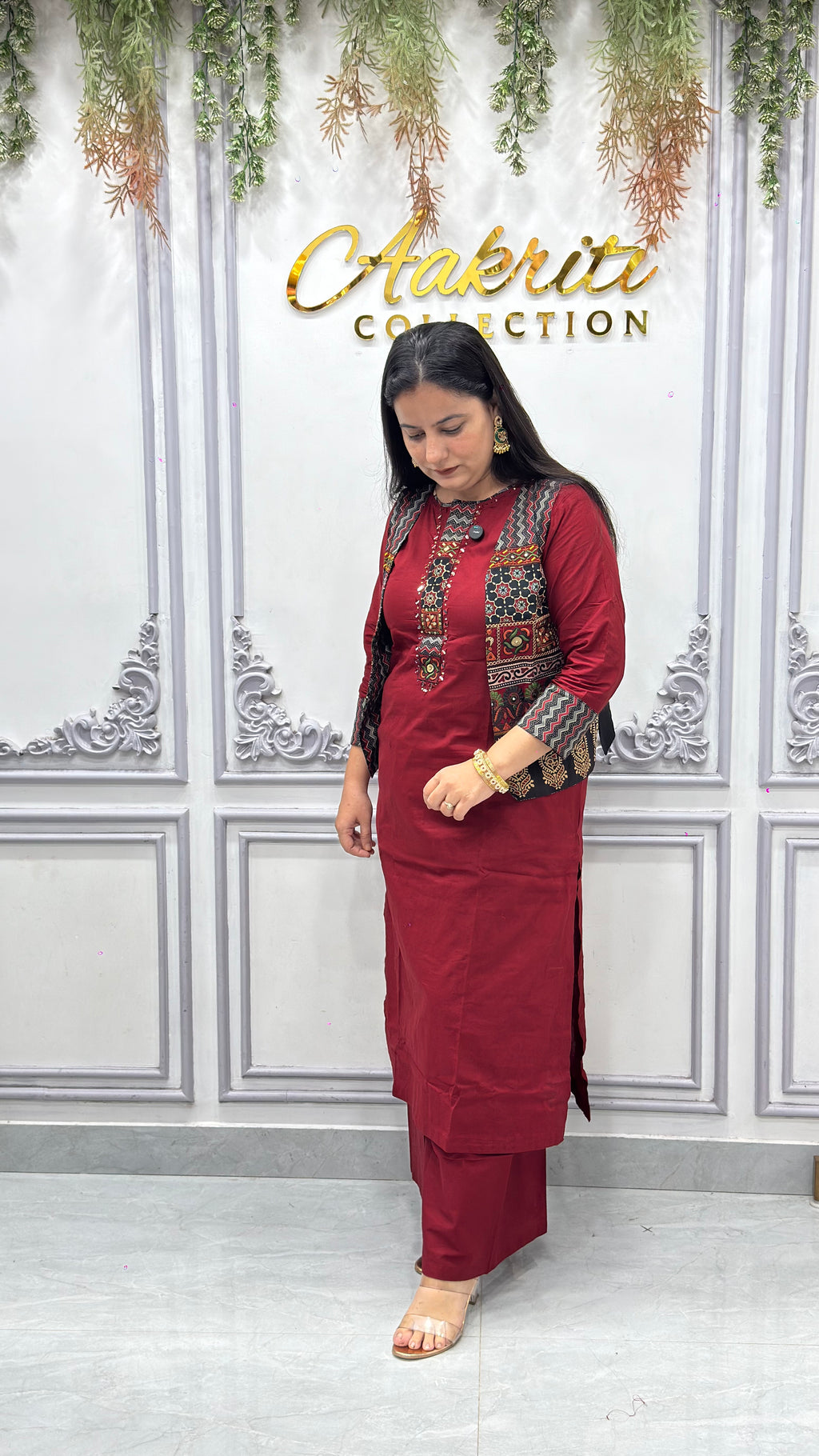Cotton 2 Pc With Jacket